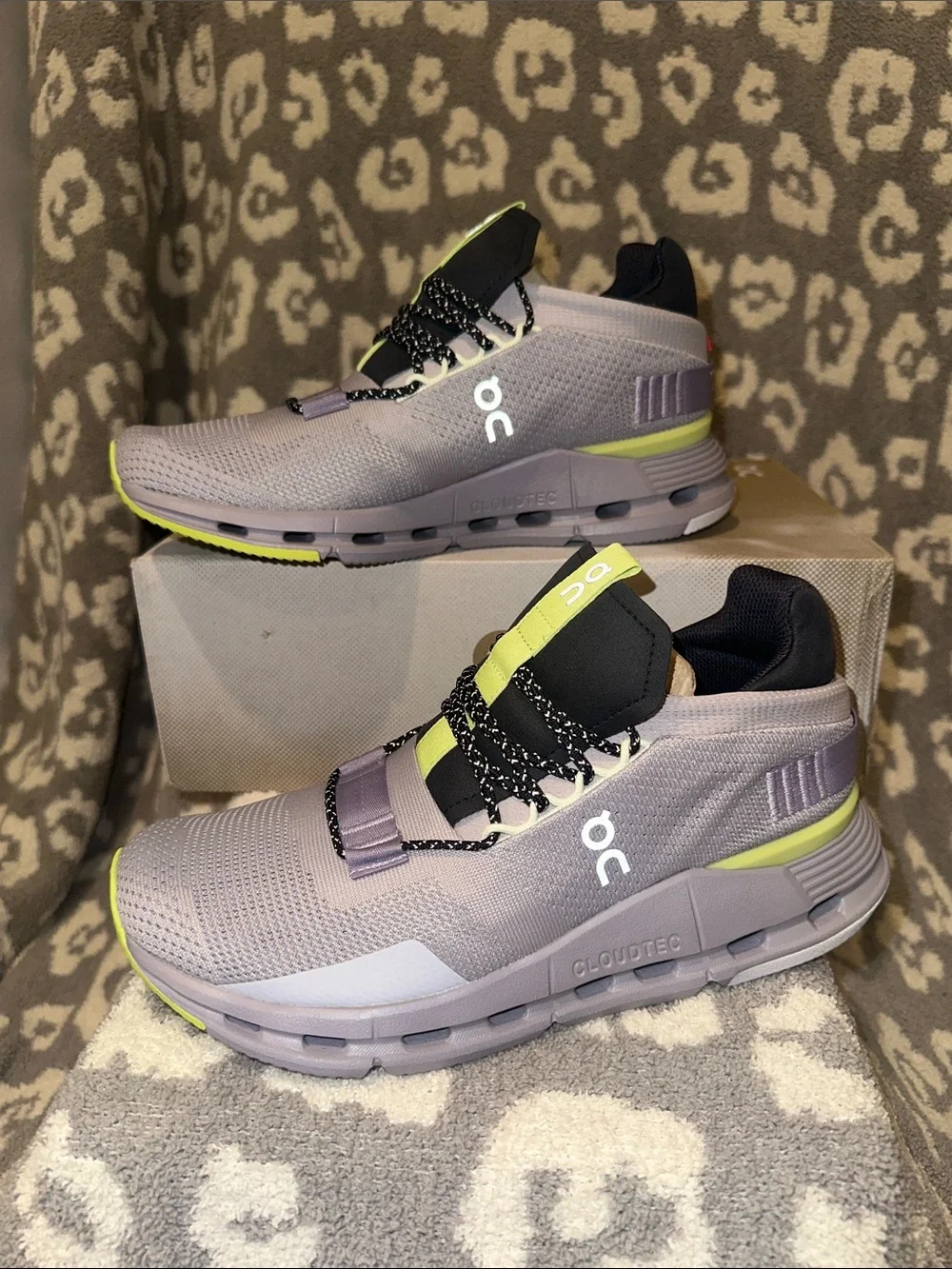 On Running Cloudnova Sneakers 👟 👟 in Pearl/ Zest 😍New & Never Worn 😍😍
